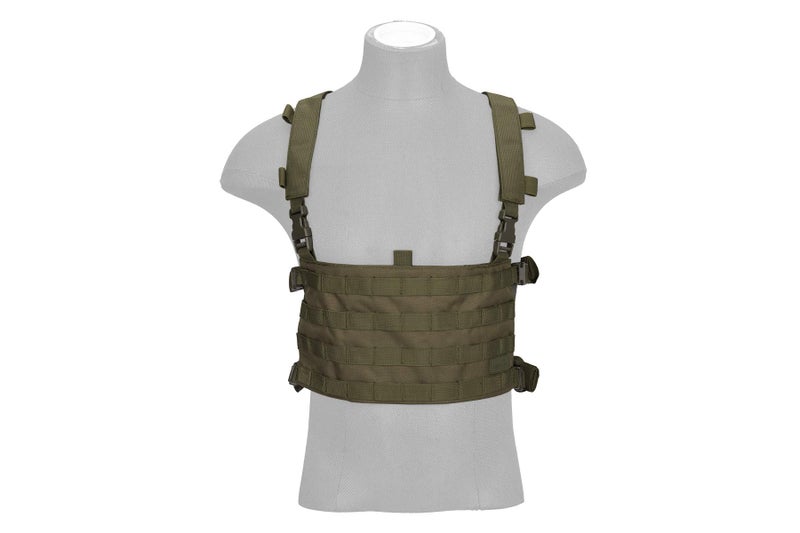 Lancer Tactical 1000D Nylon QD Chest Rig and Backpack Combo (OD GREEN) - Image 4